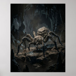 Steinerne Spinne Vergessene Höhle Poster