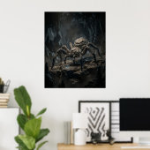 Steinerne Spinne Vergessene Höhle Poster (Heimbüro)