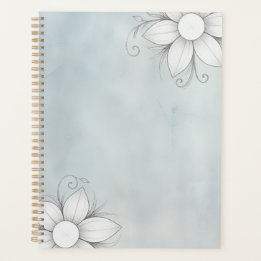 Steinernes Blumenmuster Planer