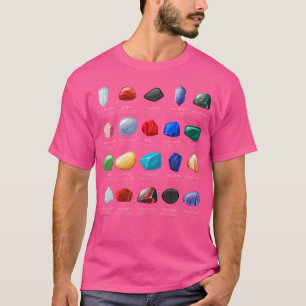 Steinesammeln Erze Mineralien Edelsteine Steine Sa T-Shirt