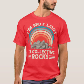 Steinesammeln für Männer Frauen Geologe Steinesamm T-Shirt