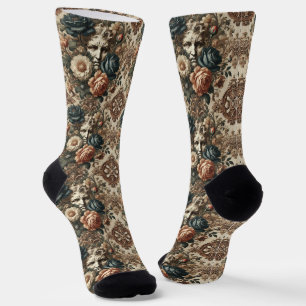 SteinFaces & müde Nächte - Gotische Tapisserie Socken