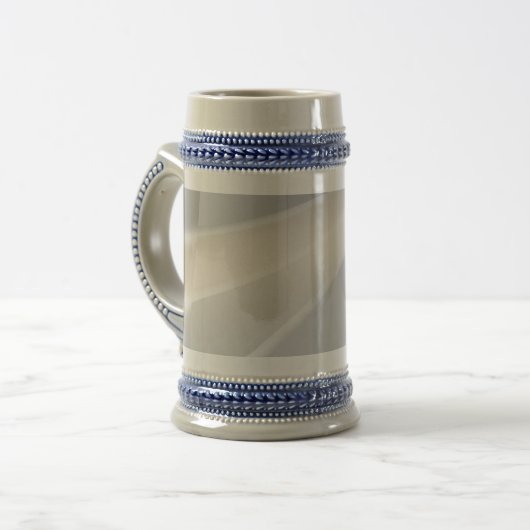 Steinfarben Bierglas (Vorderseite Links)