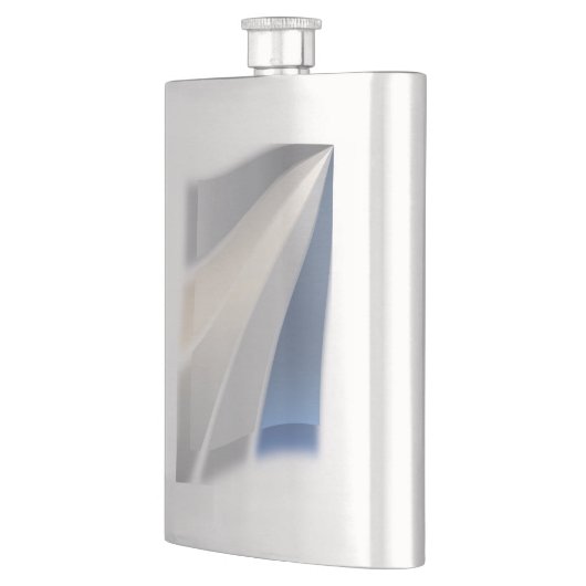 Steinfarben Flachmann (Links)