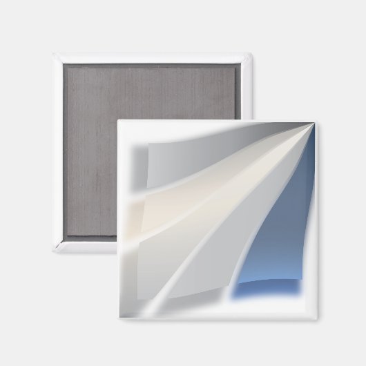 Steinfarben Magnet (Vorderseite/Rückseite)