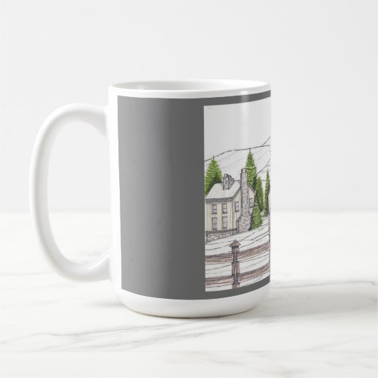 Steinfarm Winter Gray 15oz Tasse (Links)