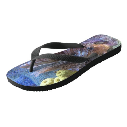 Steinfisch Badesandalen (Schrägansicht)