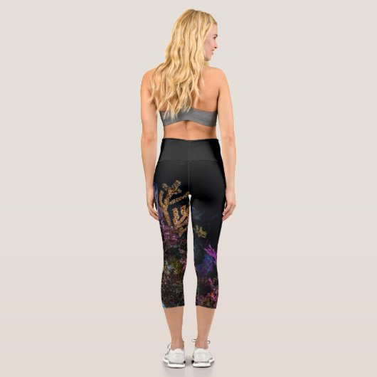 Steinfisch Capri Leggings (Rückseite)