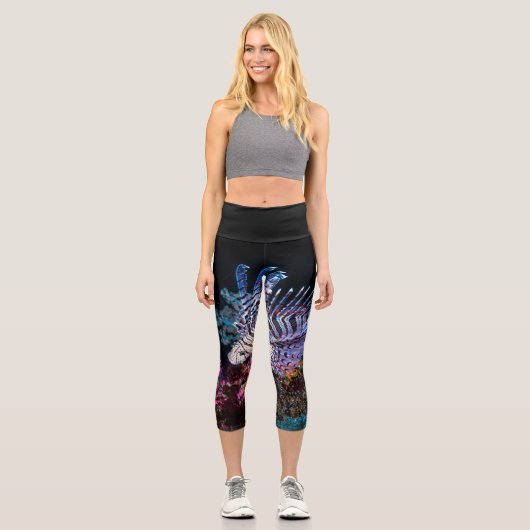 Steinfisch Capri Leggings (Vorderseite)