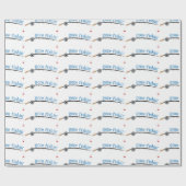 Steinfischerei Geschenkpapier (Flach)