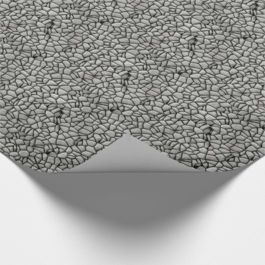 Steinfläche Geschenkpapier (Ecke)