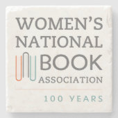 Steinfliesen-Untersetzer WNBA 100 Jahre Logo Steinuntersetzer (Vorderseite)