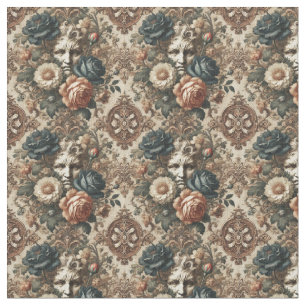 Steinfronten & müde Nächte - gotische Dense Tile Stoff