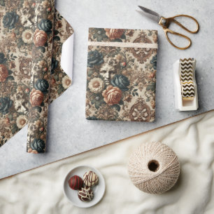 Steinfronten & müde Nächte - Gotisches Barock Geschenkpapier