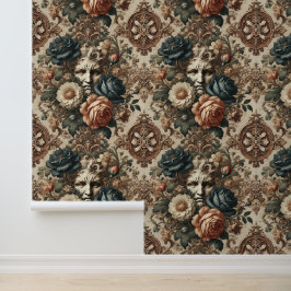 Steinfronten & müde Nächte - Gotisches Barock Tapete