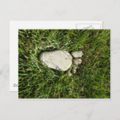 Steinfuss Postkarte (Vorne/Hinten)