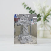 Steingartenkreuz Postkarte (Stehend Vorderseite)