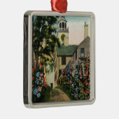 Steingassen-Ansicht der Südturm-und Stadtuhr Ornament Aus Metall (Rechts)