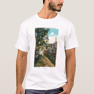 Steingassen-Ansicht der Südturm-und Stadtuhr T-Shirt