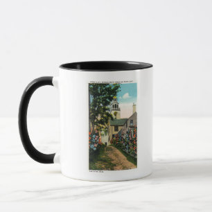 Steingassen-Ansicht der Südturm-und Stadtuhr Tasse