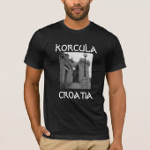 SteinGebäude in Korcula T-Shirt (Vorderseite)