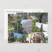 Steingebirgscollage, Steinberg, GA Postkarte (Vorne/Hinten)