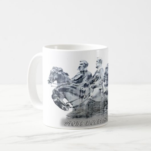 Steingebirgsschnitzen Kaffeetasse (Vorderseite Links)
