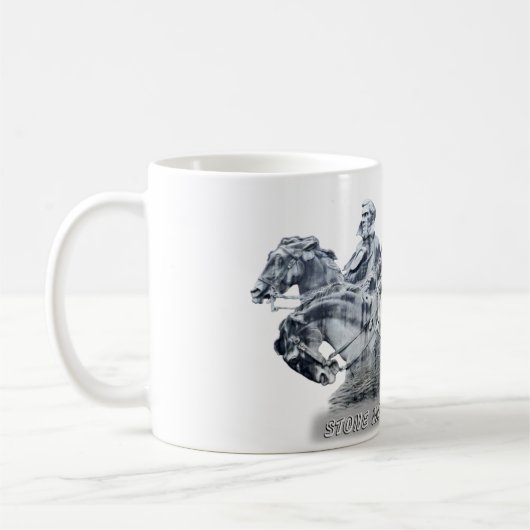 Steingebirgsschnitzen Kaffeetasse (Links)