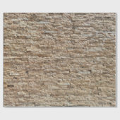 Steingeometrisches Muster Geschenkpapier (Flach)