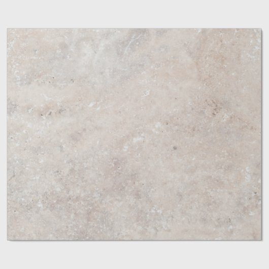 Steingestein Marmor Travertin Natur Hintergrund Geschenkpapier (Flach)