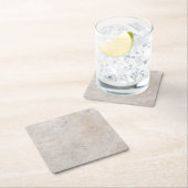 Steingestein Marmor Travertin Natur Hintergrund Rechteckiger Pappuntersetzer (Vor Ort)