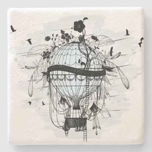 Steinglasunterteil Steinuntersetzer (Vorderseite)