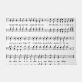 Steinglocken Fußmatte (Vorderseite)