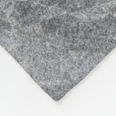 Steingranitstruktur, graue Steinzeug Fleecedecke (Ecke)