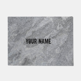 Steingranitstruktur, graue Steinzeug Fußmatte