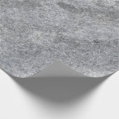 Steingranitstruktur, graue Steinzeug Geschenkpapier (Ecke)