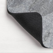 Steingranitstruktur, graue Steinzeug Mousepad (Ecke)
