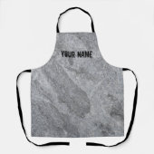 Steingranitstruktur, graue Steinzeug Schürze (Vorderseite)