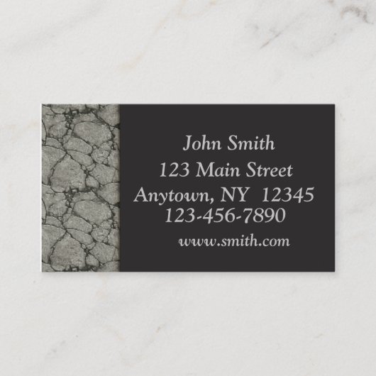 SteingrenzVisitenkarte Visitenkarte (Vorderseite)