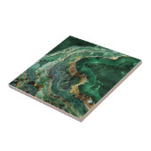 Steingrün Goldachat Marmor Fliese (Seite)