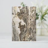 Steingrüßkarte Karte (Stehend Vorderseite)