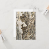 Steingrüßkarte Karte (Vorderseite/Rückseite Beispiel)