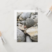 Steingrüßkarte Karte (Vorderseite/Rückseite Beispiel)