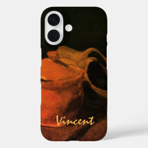 Steingut, Flasche und Clogs von Vincent van Gogh iPhone 16 Hülle