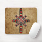 SteinHaidasun-Maske Mousepad (Mit Mouse)