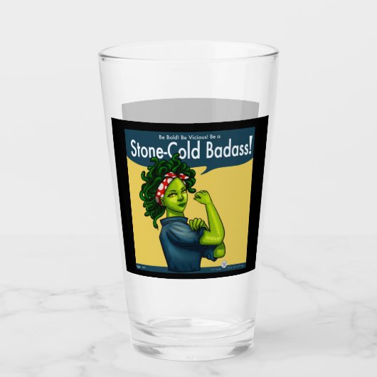 Steinharter Badass Glas (Vorderseite)
