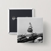 Steinhaufen Button (Vorne & Hinten)