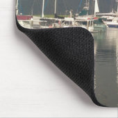 Steinhaufen-Jachthafen 5 Mousepad (Ecke)