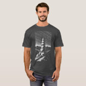 Steinhaufen Outdoor T-Shirt (Vorne ganz)