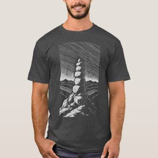 Steinhaufen Outdoor T-Shirt